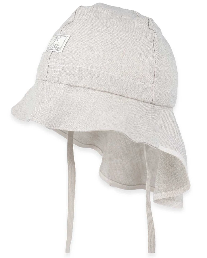 Pickapooh - Feuerwehr Hut Leinen beige