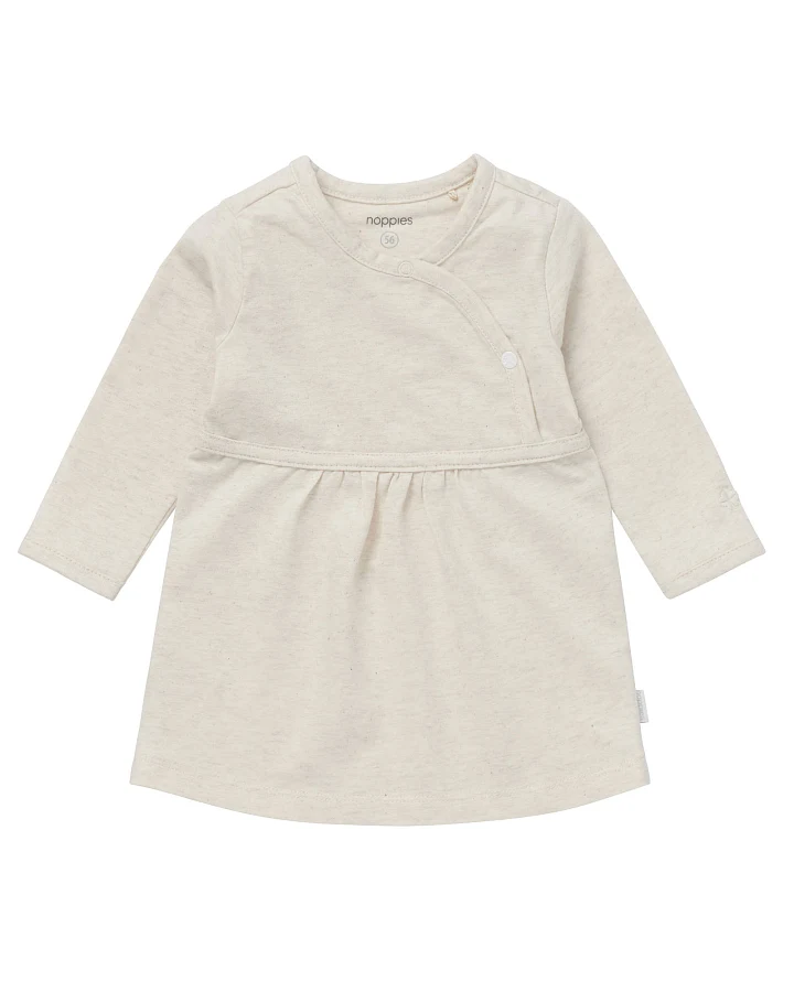 Noppies - Babykleid in Jersey natur meliert