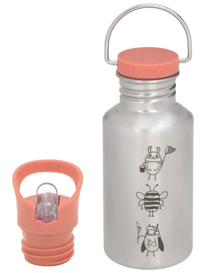 Lässig - Trinkflasche Edelstahl "Nature"