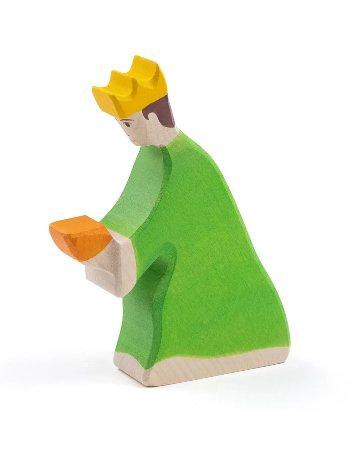 Holztiger - Krippenfigur Heilige Drei Könige "Balthasar"