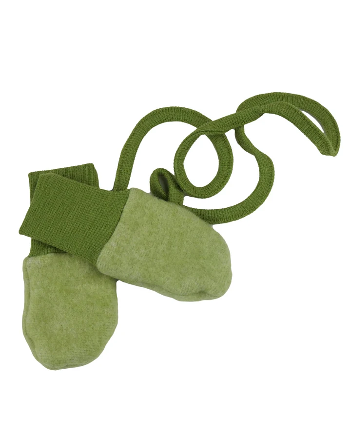 Cosilana - Fäustlinge Fleece grün