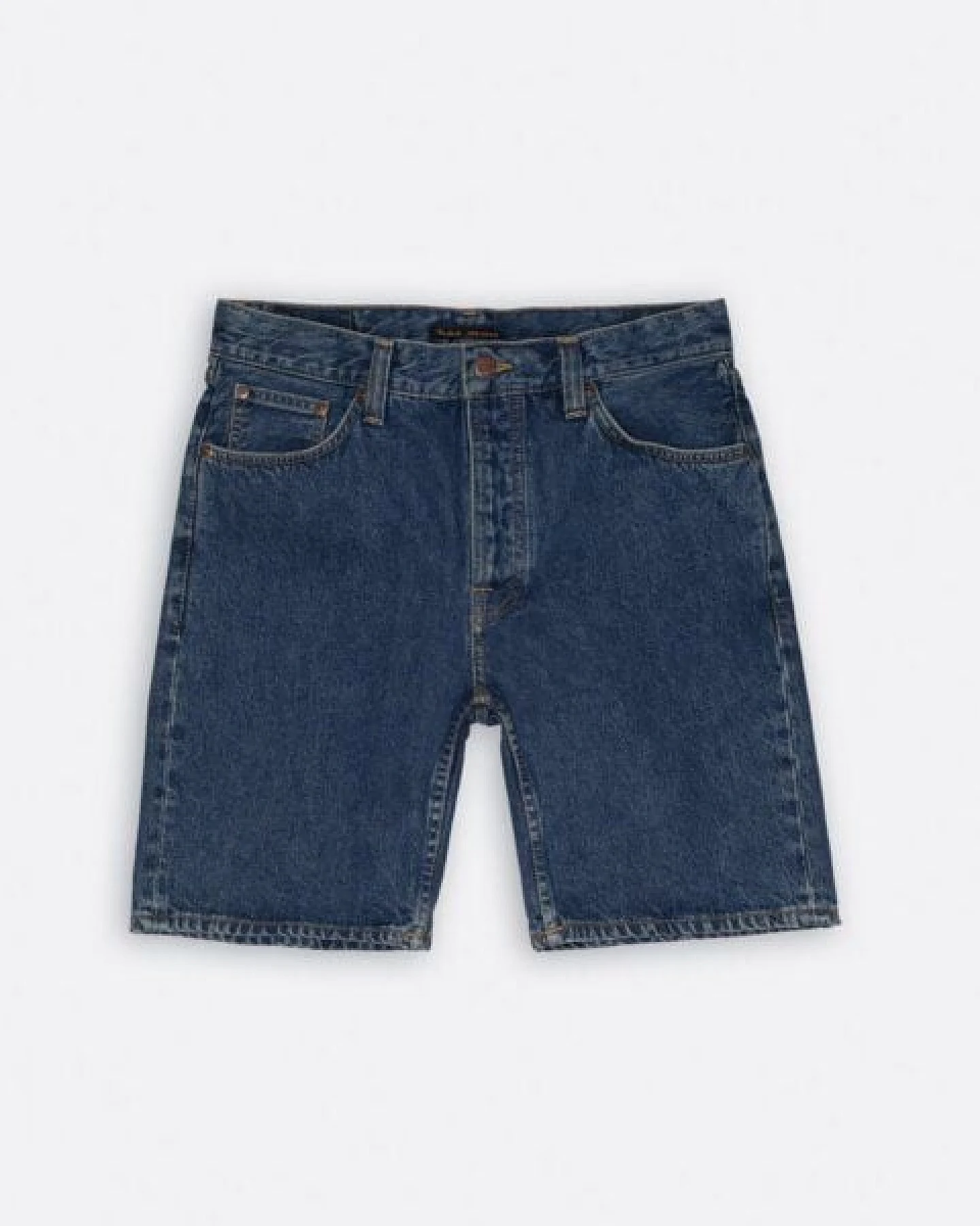 Nudie Jeans Herren Denim Shorts SETH – Ansicht 2