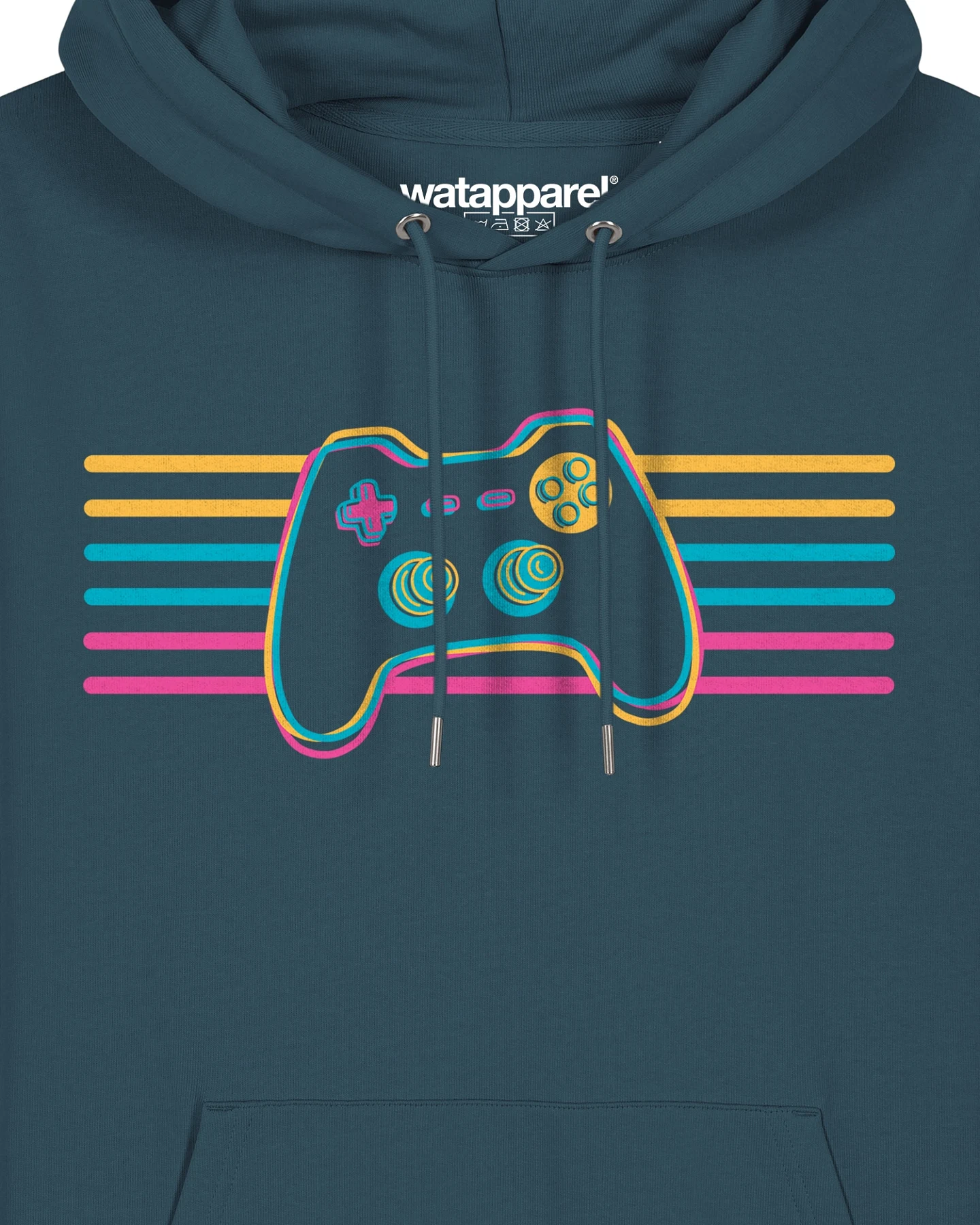 Watapparel Sweatshirt Retro Joystick – Ansicht 3
