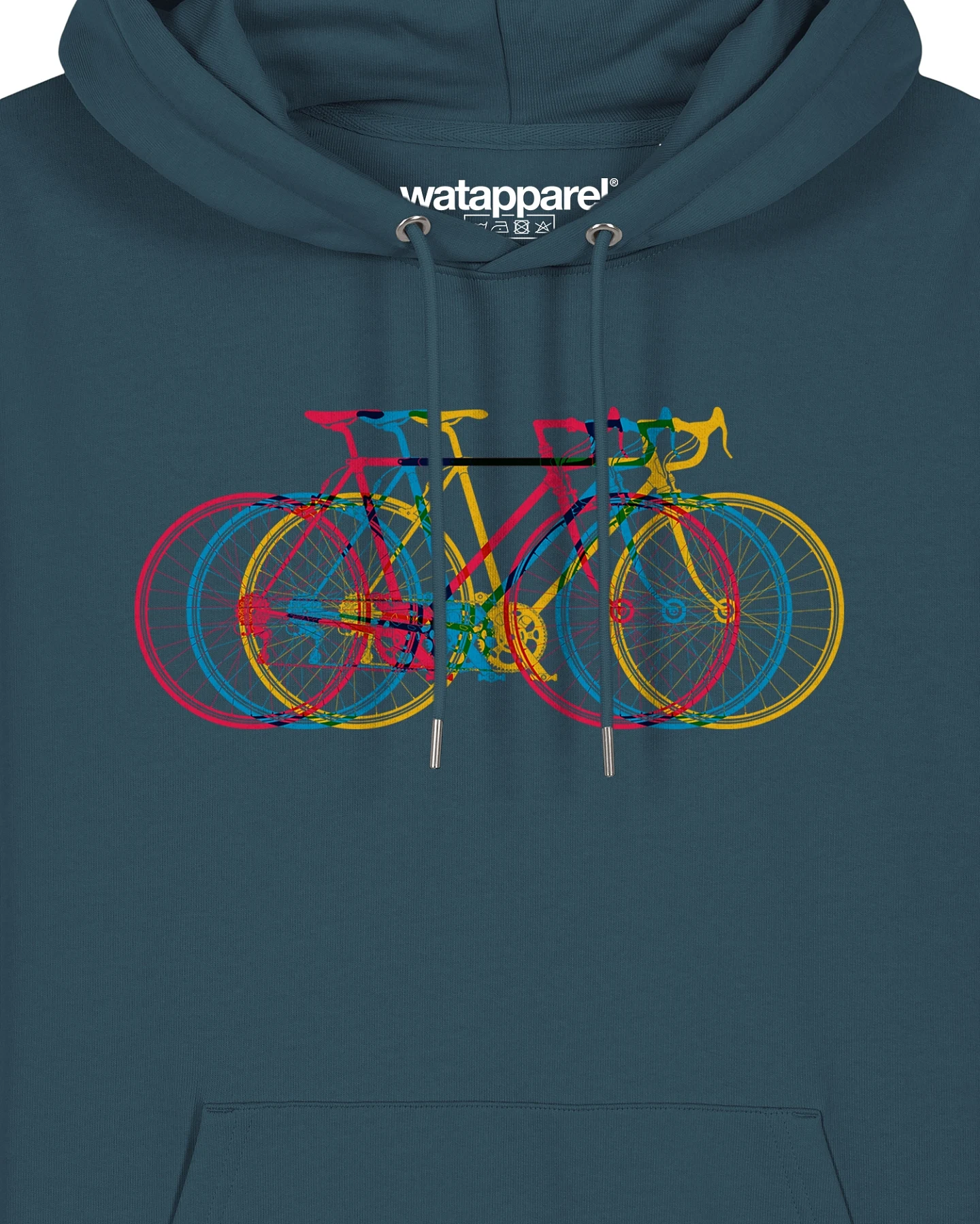 Watapparel Sweatshirt Fahrräder – Ansicht 3