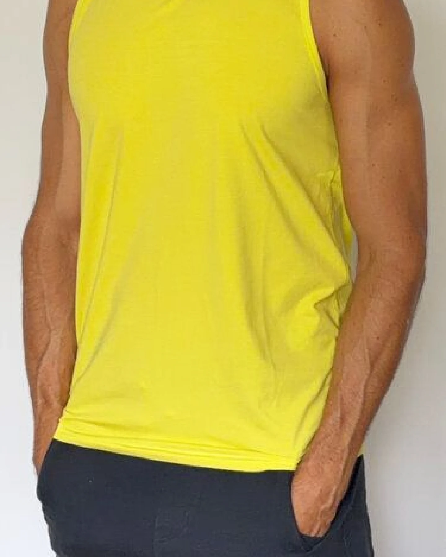 M23 Herren Tank Top Bio-Baumwolle, Modell "Kobe" – Ansicht 3