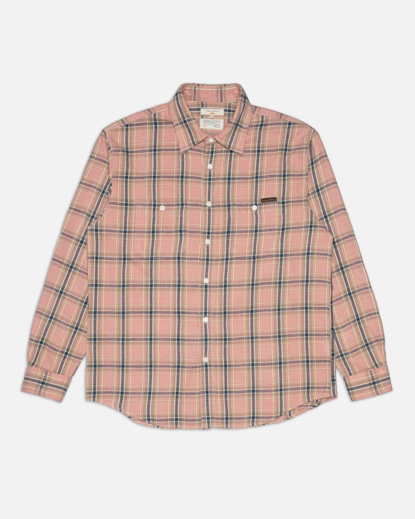 Hemd Julian Worker Checked Pink – Ansicht 2