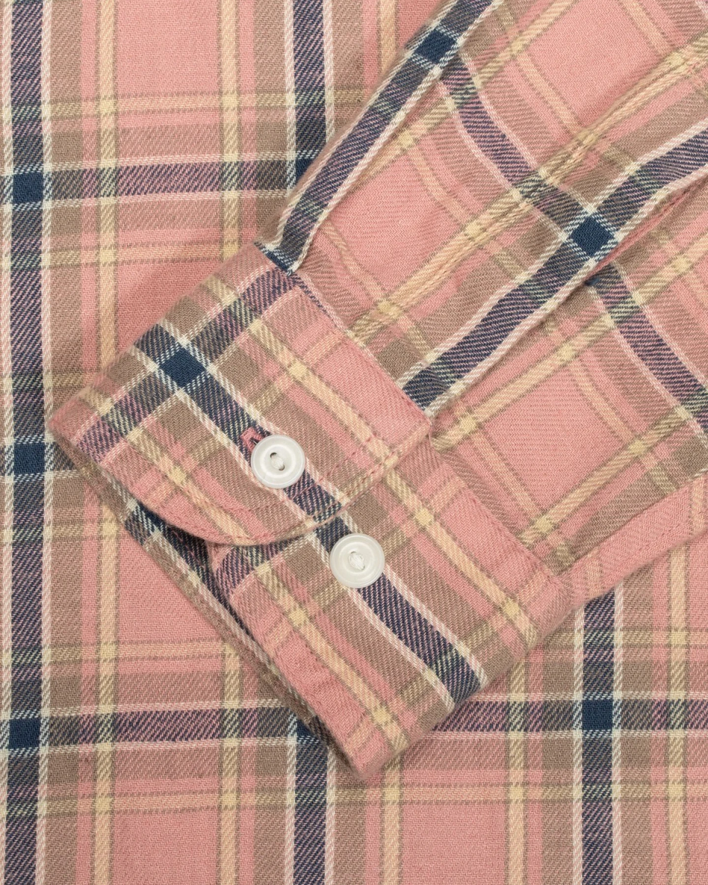 Hemd Julian Worker Checked Pink – Ansicht 4