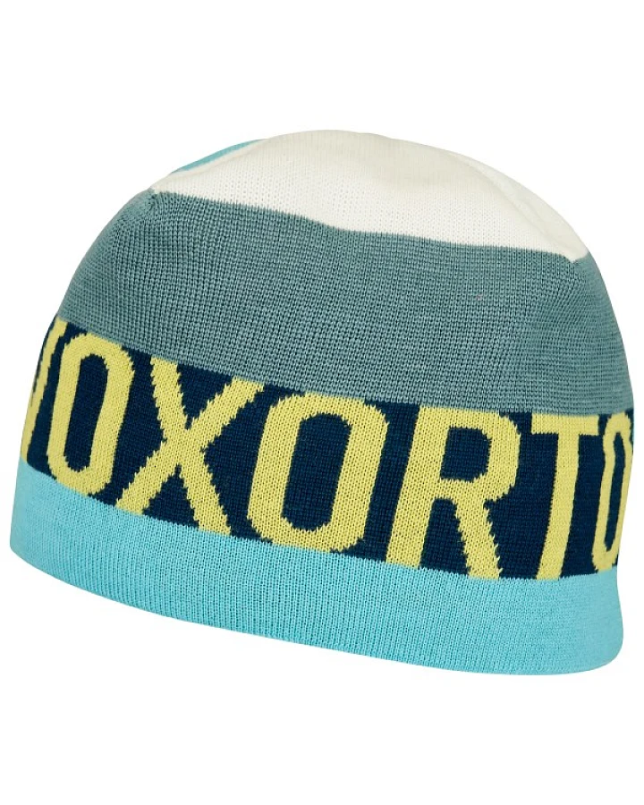 Ortovox - Patchwork Beanie - Mütze Gr 50-56 cm türkis
