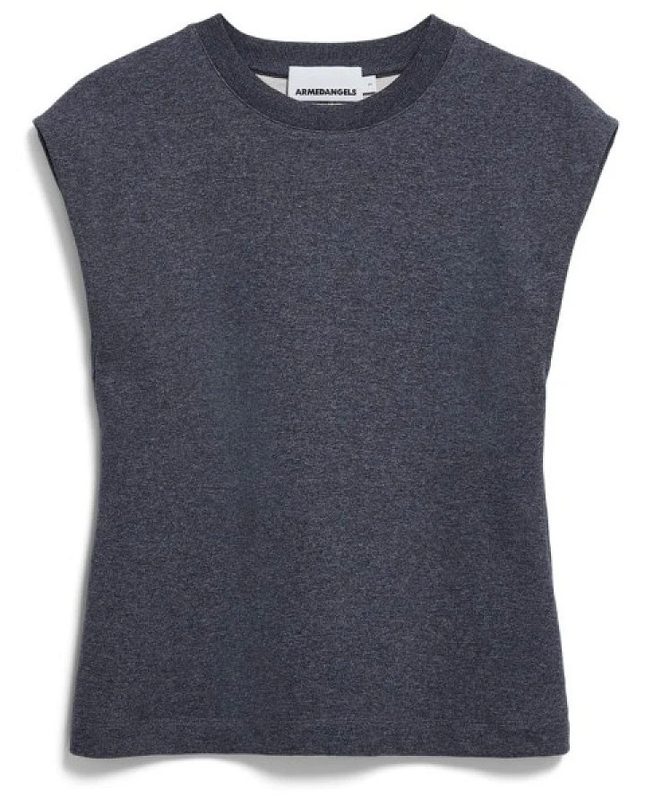 ARMEDANGELS - Women's Un-Wasted Top - Top Gr XXL blau/grau