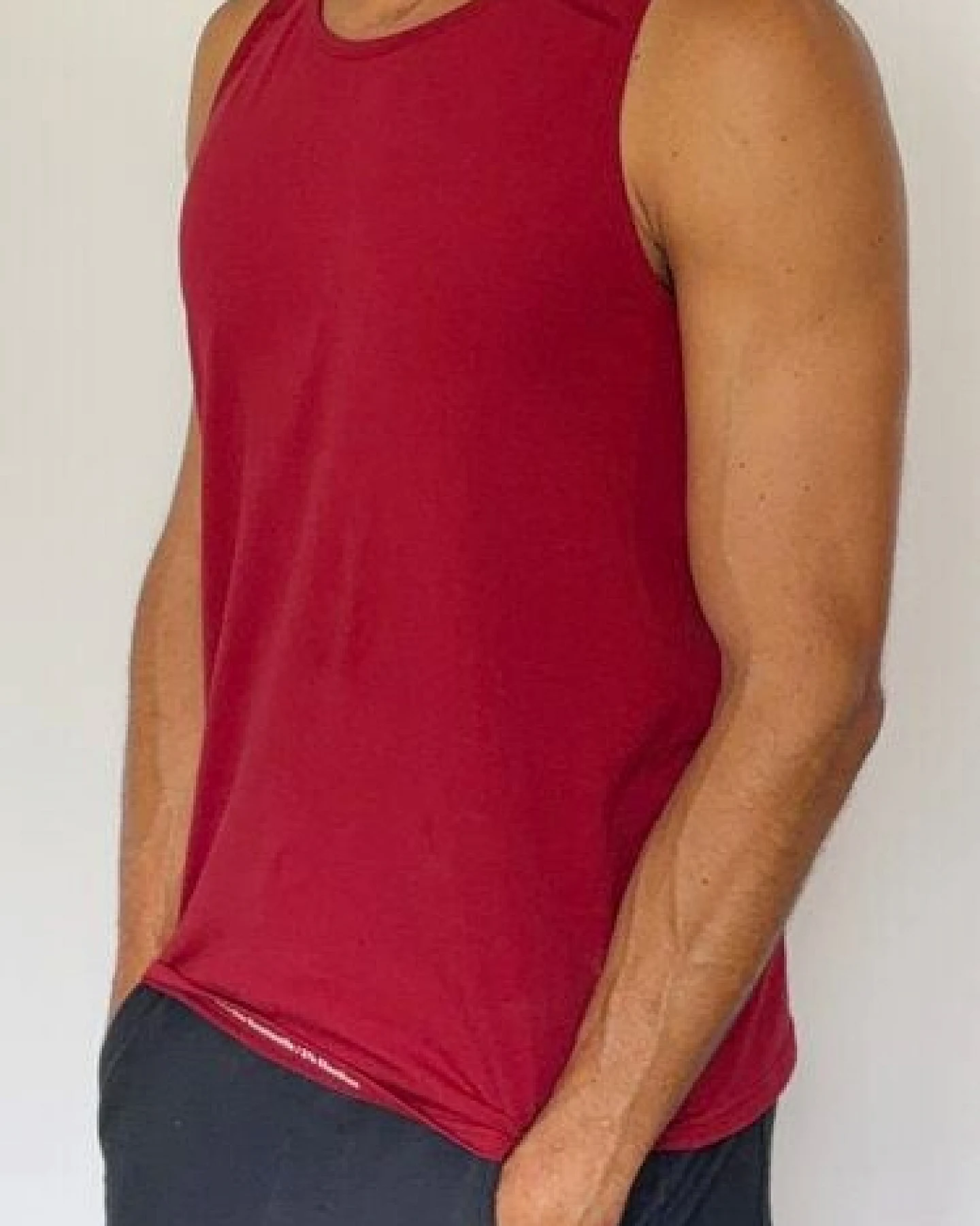 M23 Herren Tank Top Bio-Baumwolle, Modell "Kobe" – Ansicht 2