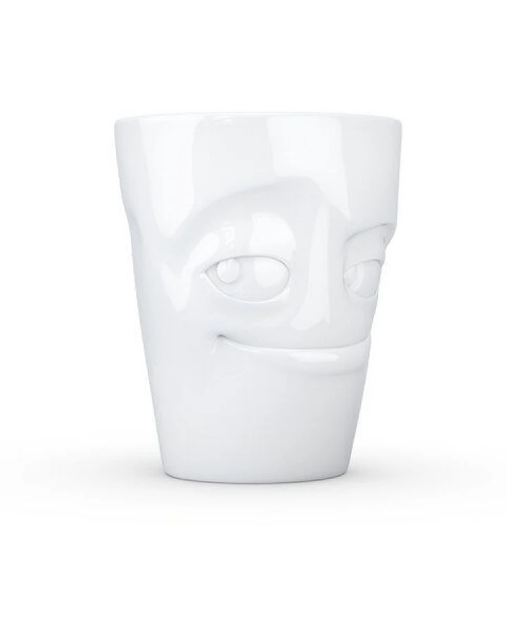 FIFTYEIGHT PRODUCTS Henkelbecher „Verschmitzt“ (350 ml)