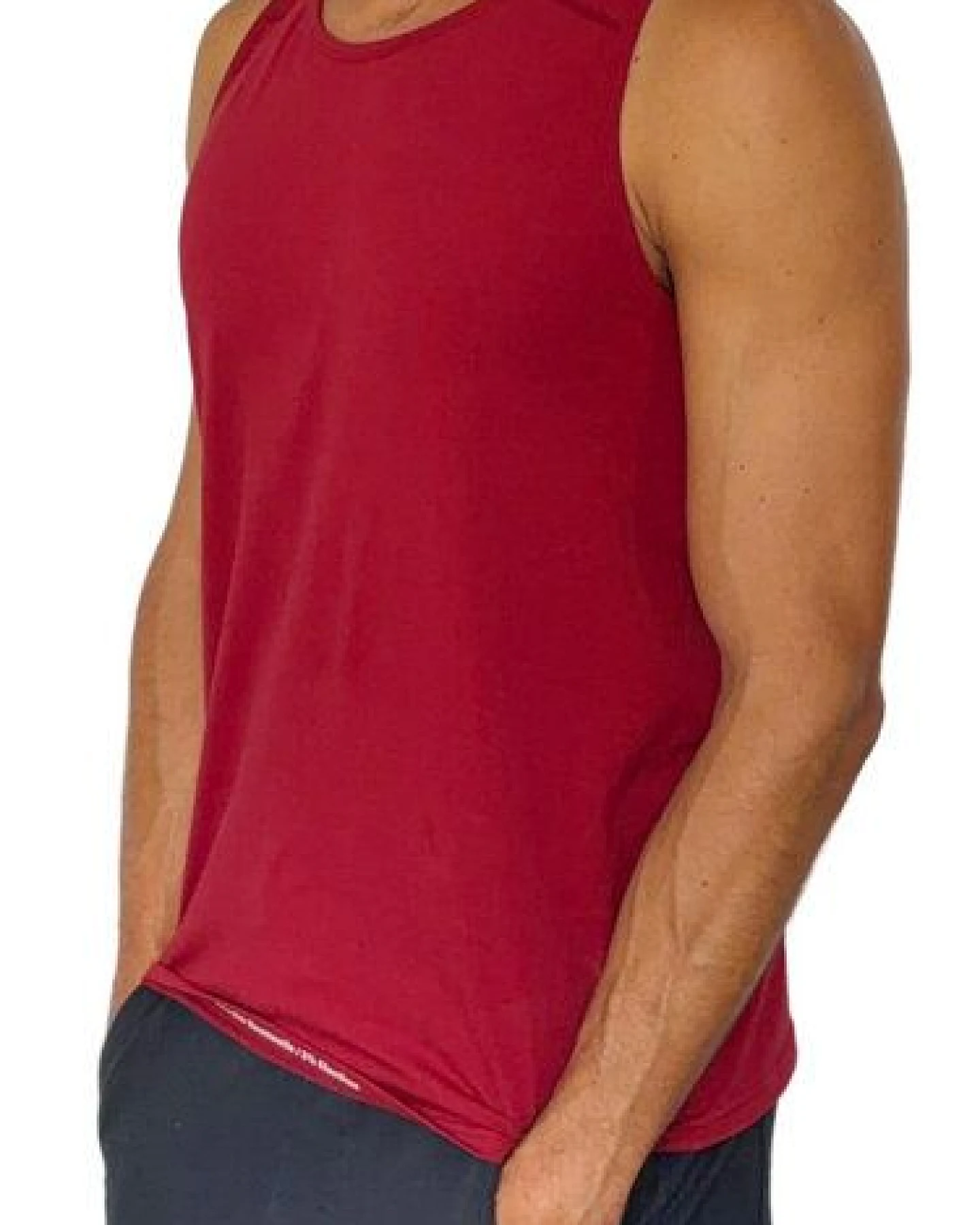 M23 Herren Tank Top aus Bio-Baumwolle, Modell "Kobe" – Ansicht 3
