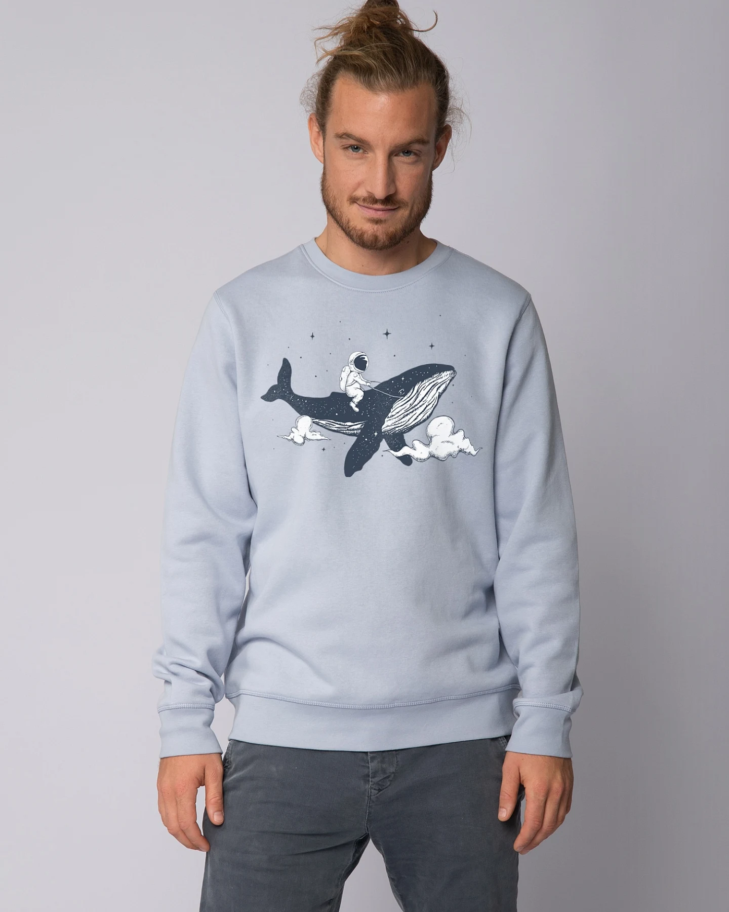 Watapparel Sweatshirt Spacewhale – Ansicht 2