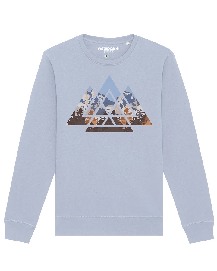 Watapparel Sweatshirt Geometric Landscape