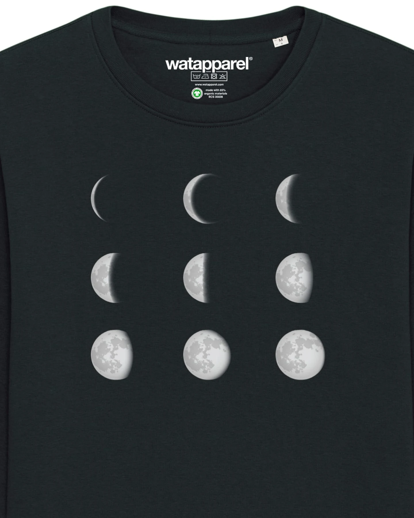 Watapparel Sweatshirt Moonphases – Ansicht 3
