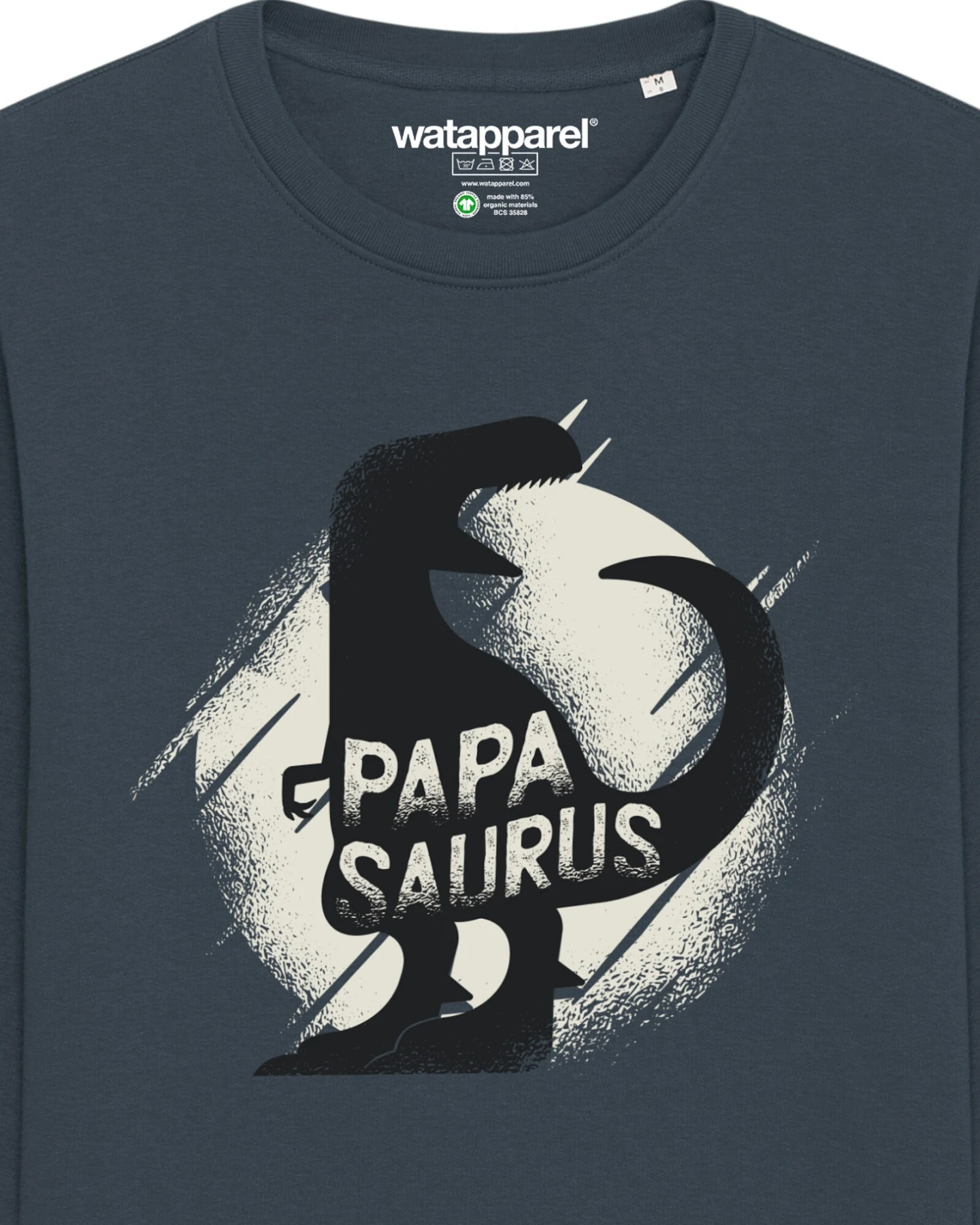 Watapparel Sweatshirt Papasaurus – Ansicht 3