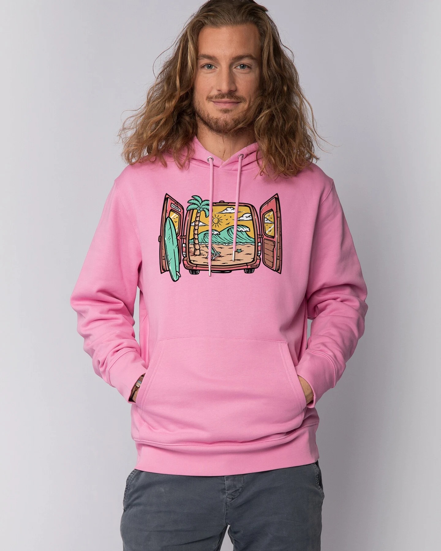Watapparel Sweatshirt Surf And Beach – Ansicht 2