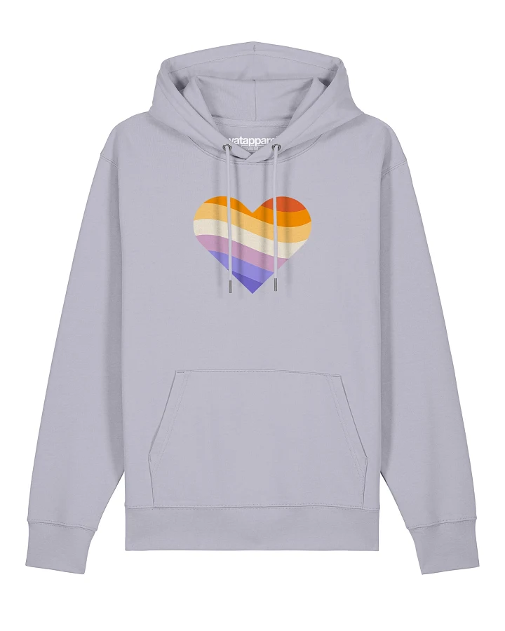 Watapparel Sweatshirt Rainbow Heart