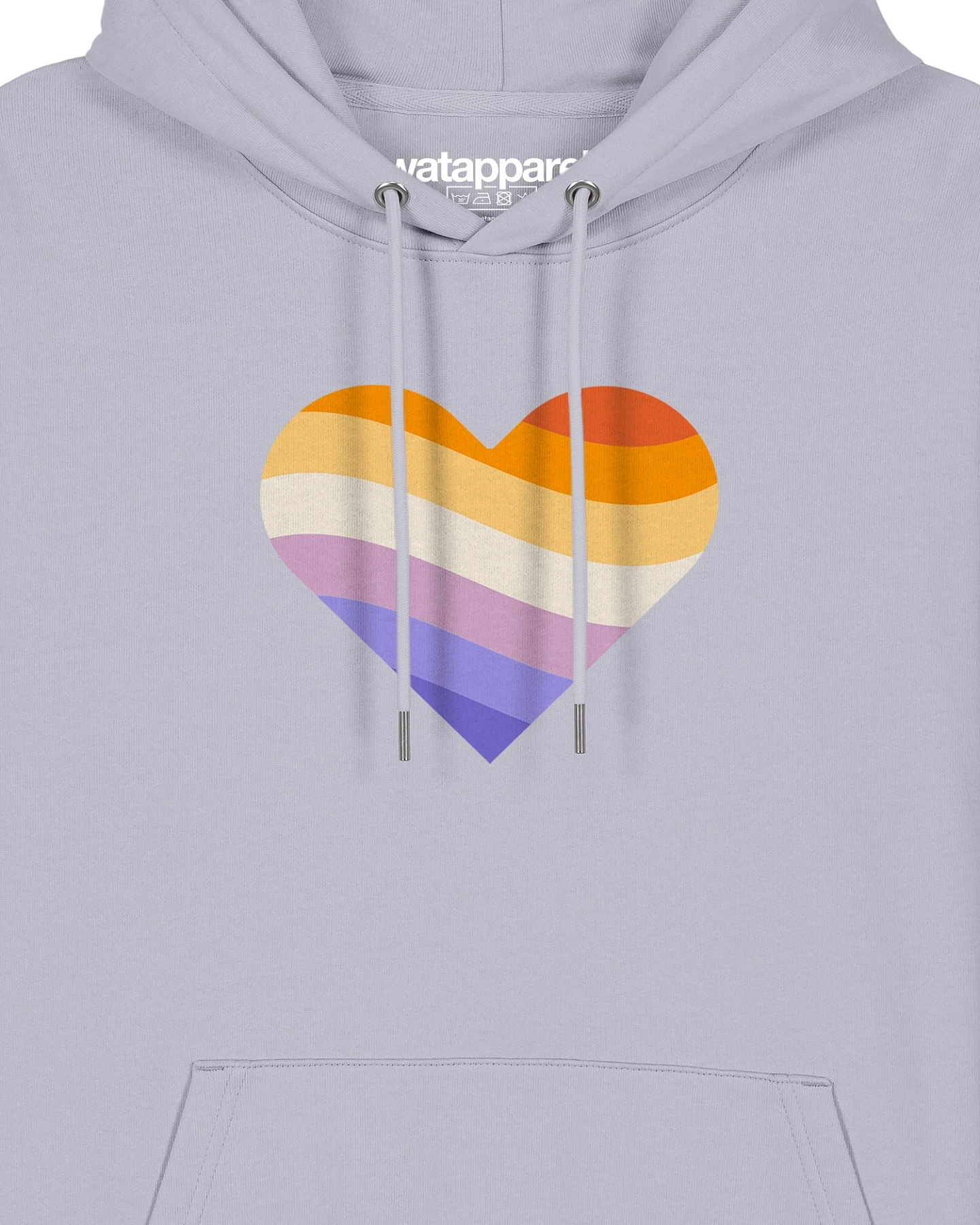 Watapparel Sweatshirt Rainbow Heart – Ansicht 3