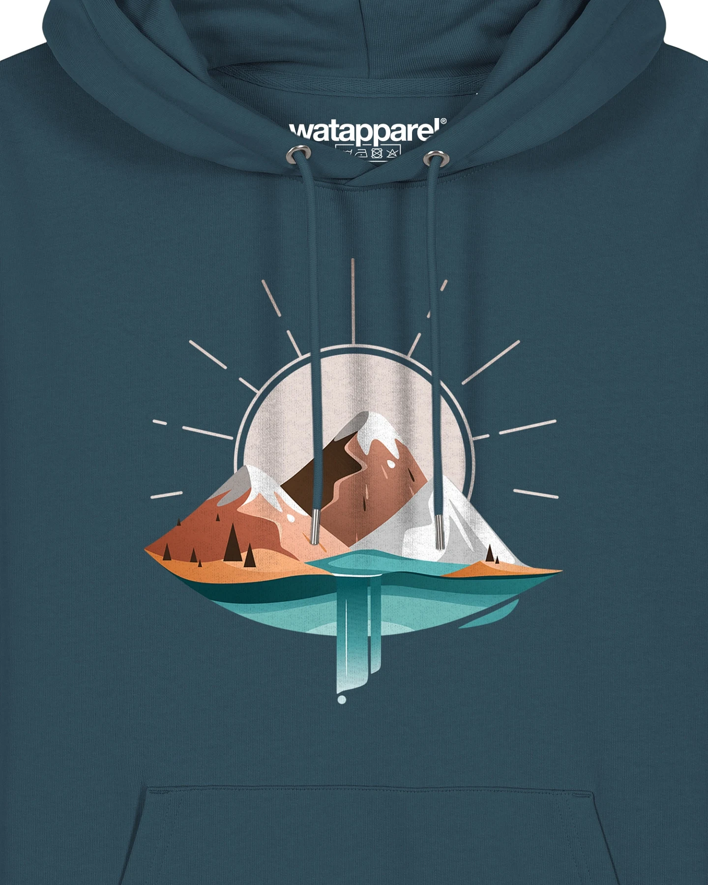 Watapparel Sweatshirt Sunrise & Lake – Ansicht 3