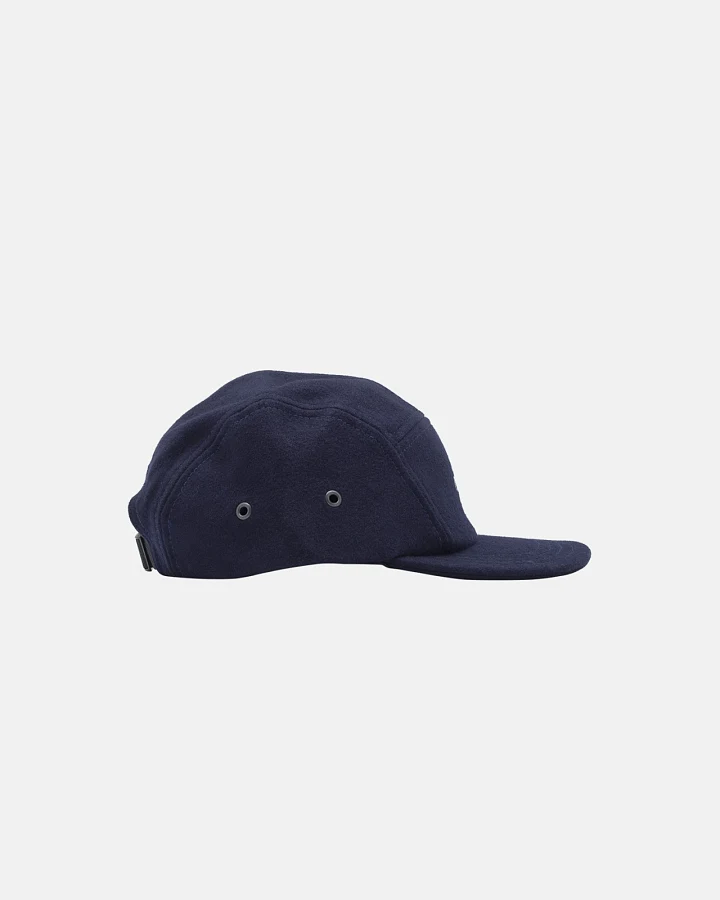 Five Panel Cap Wool Navy