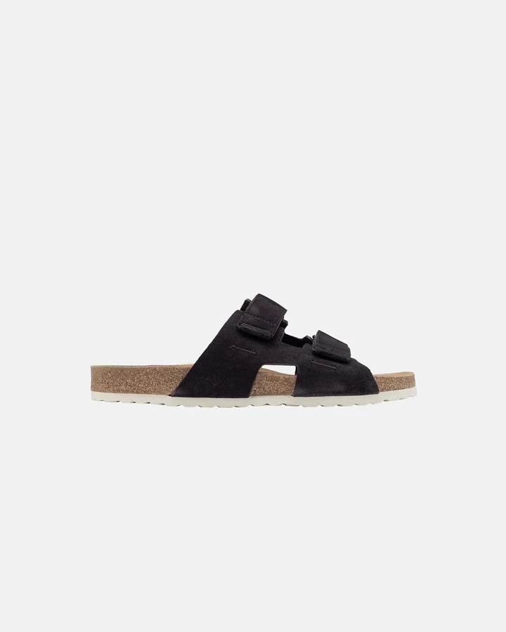 Azalea Black Suede