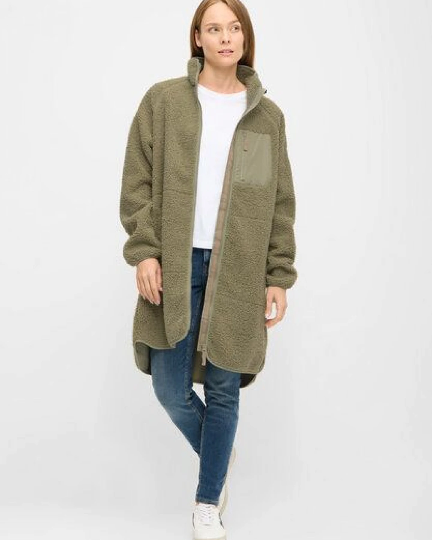 derbe Fleecejacke „Kuschelby Long“ – Ansicht 3