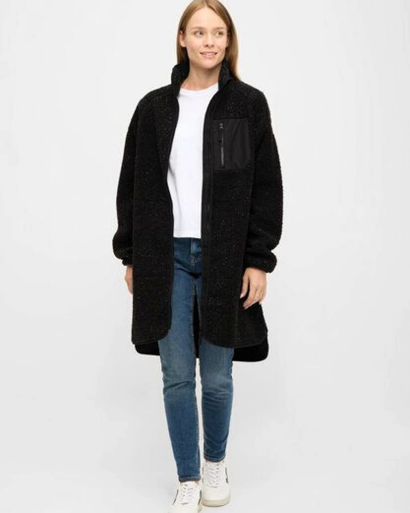 derbe Fleecejacke „Kuschelby Long“ – Ansicht 3
