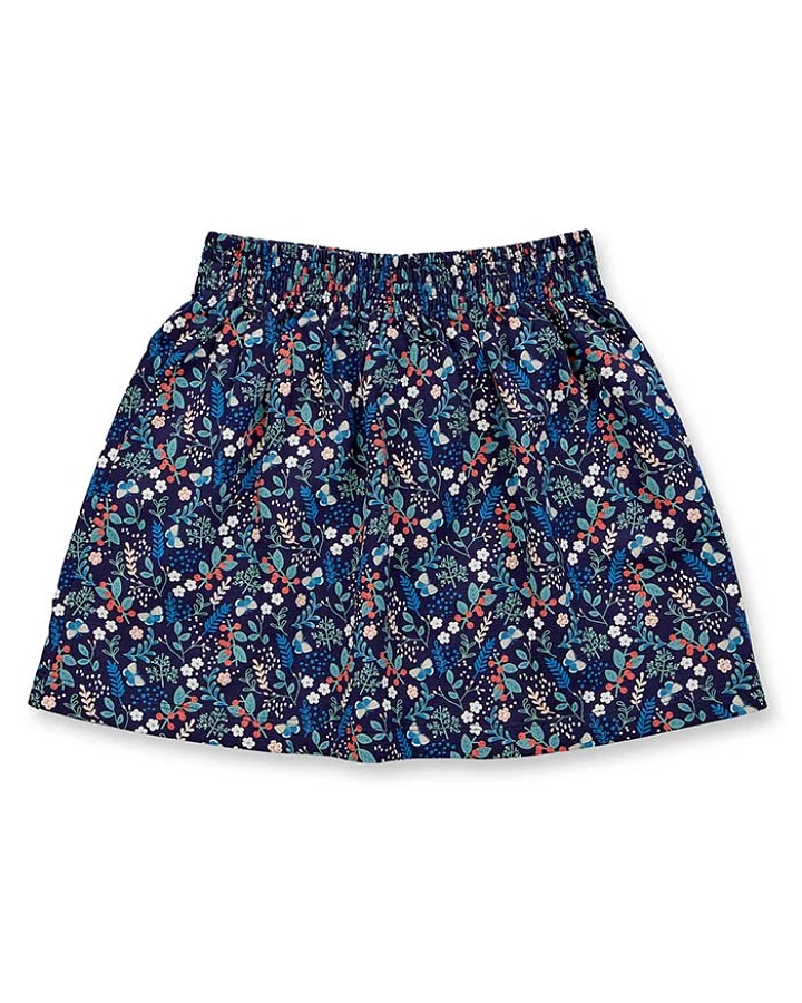 Mädchenrock mit Blumenmotiven, Modell MALIA