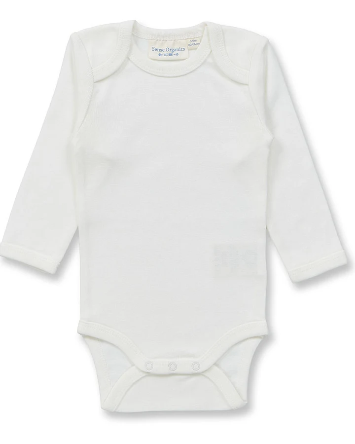 Baby Body in naturweiß, Modell YVON