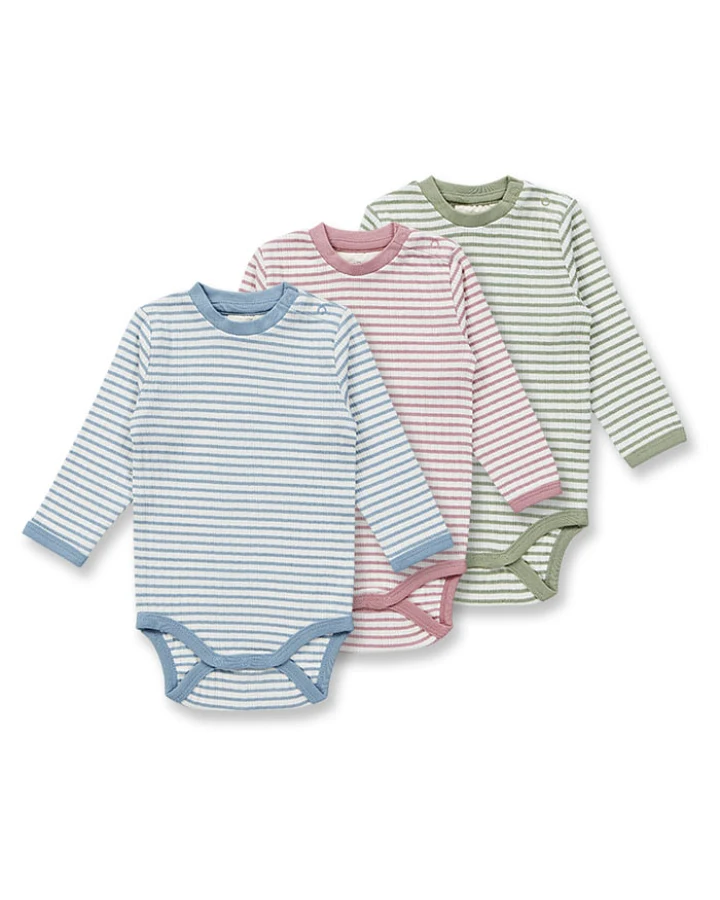 Baby Body geringelt, Modell YVON