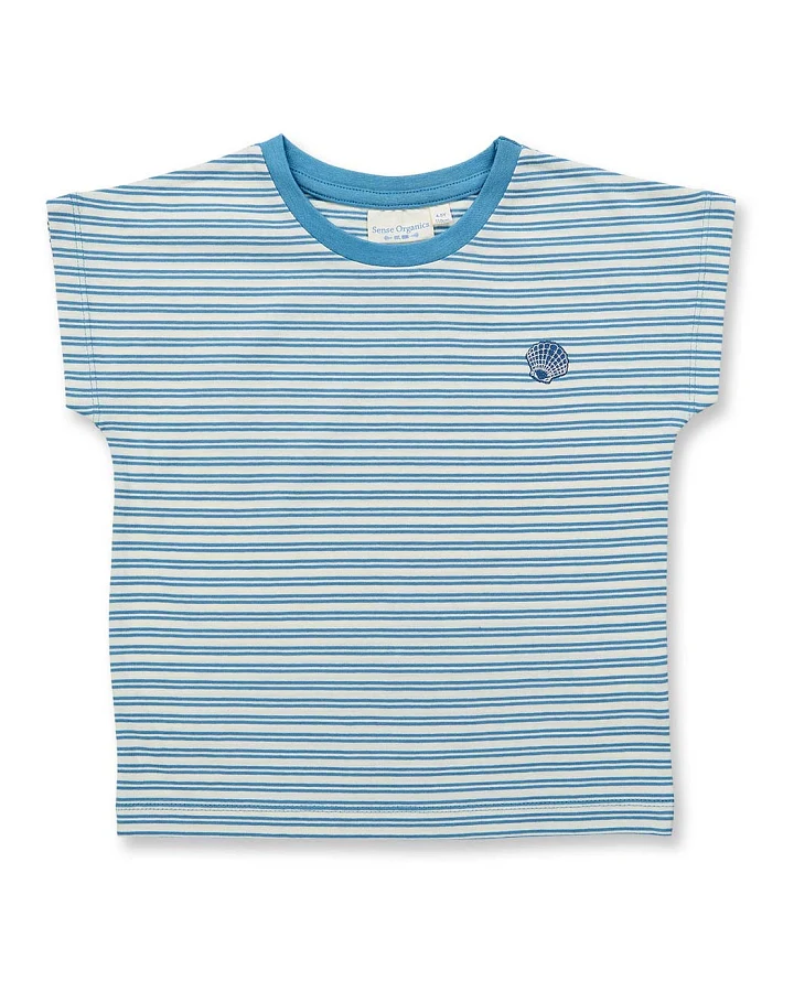 Mädchen T-Shirt mit Muschel, Modell DORA