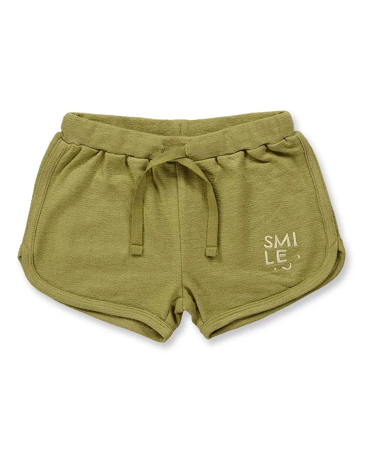 Kinder Shorts in olivgrün, Modell ODA