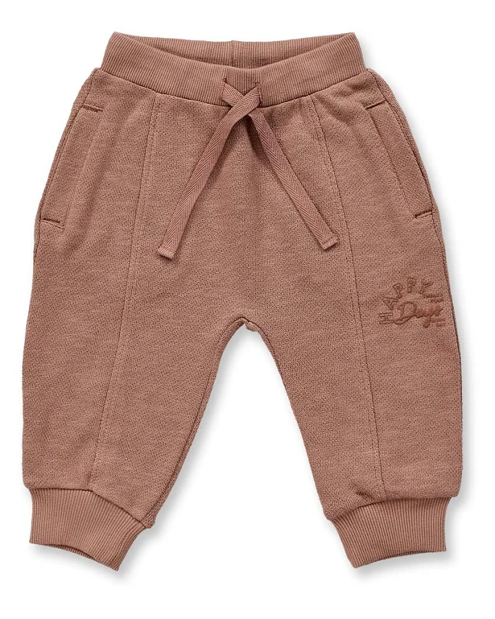 Baby Sweatshose in nougatbraun, Modell HAUKE