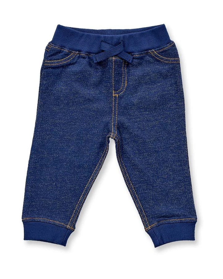 Baby Sweathose in denimblau, Modell ESSLI
