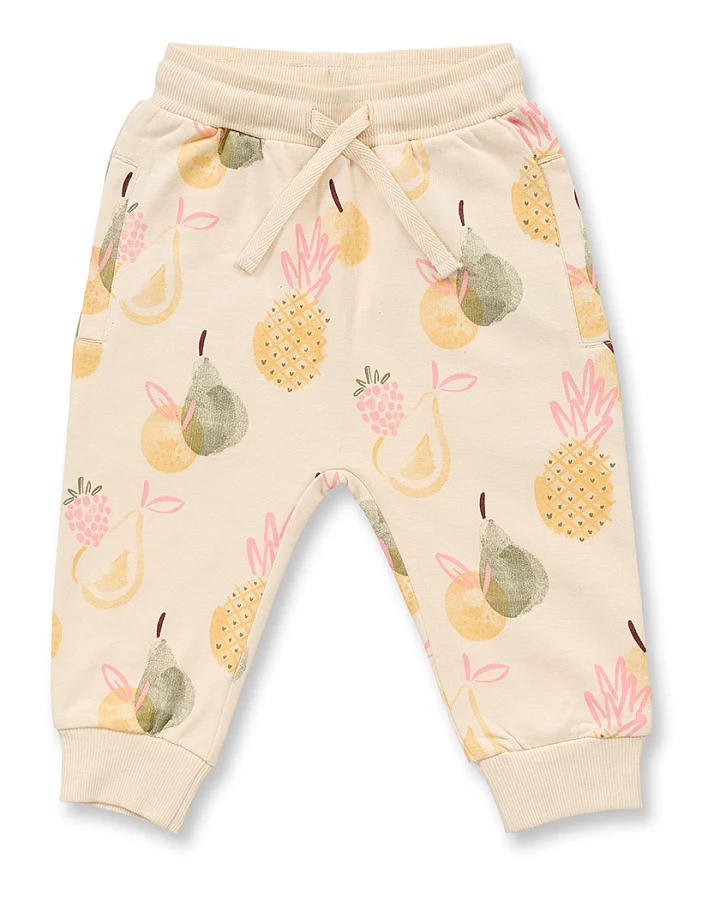 Babyhose mit Früchtedruck, Modell WYNNE