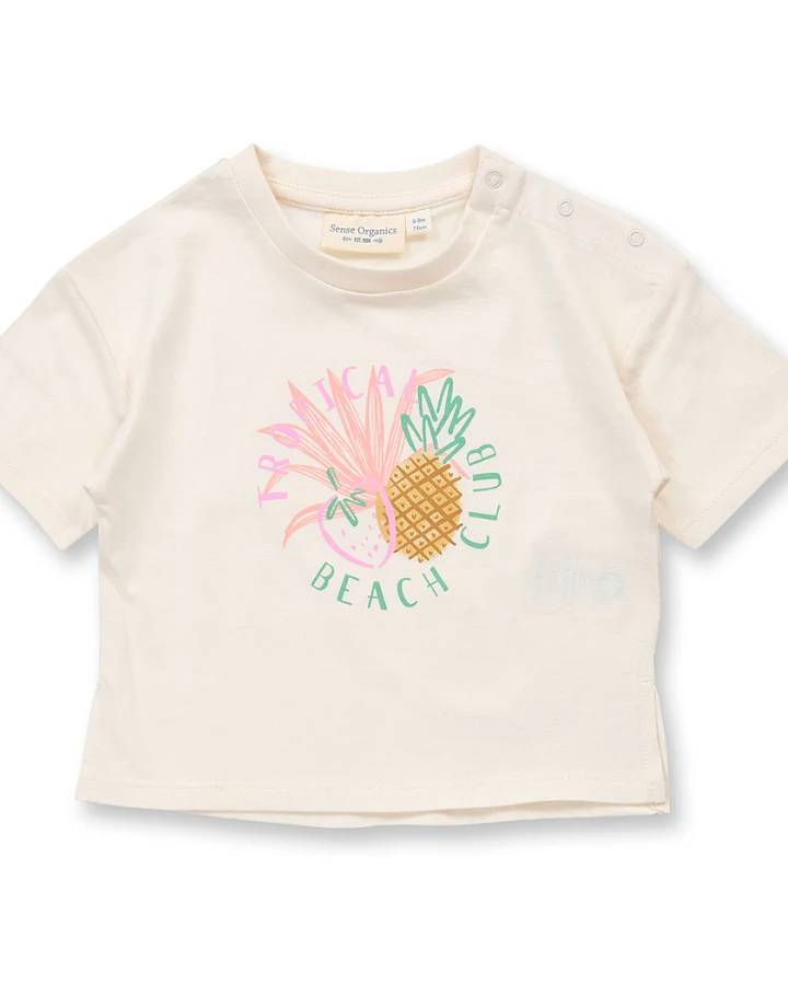 Baby T-Shirt mit Sommerdruck, Modell SOPHIE