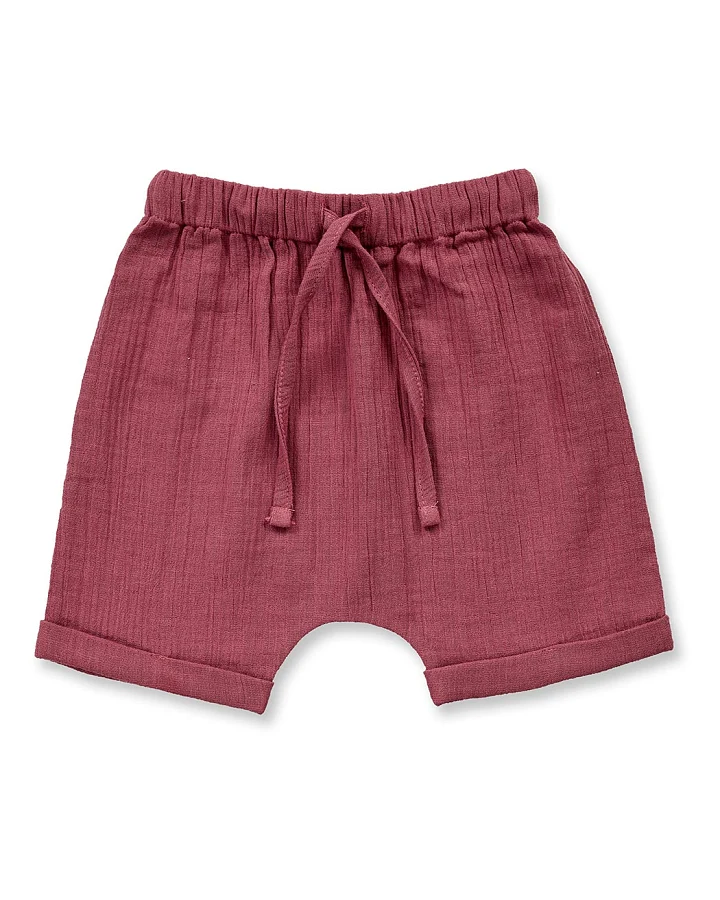 Baby Shorts in rosenbraun, Modell CHARLIE