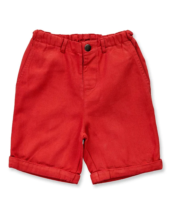 Kinder Shorts in rostrot, Modell ULLI