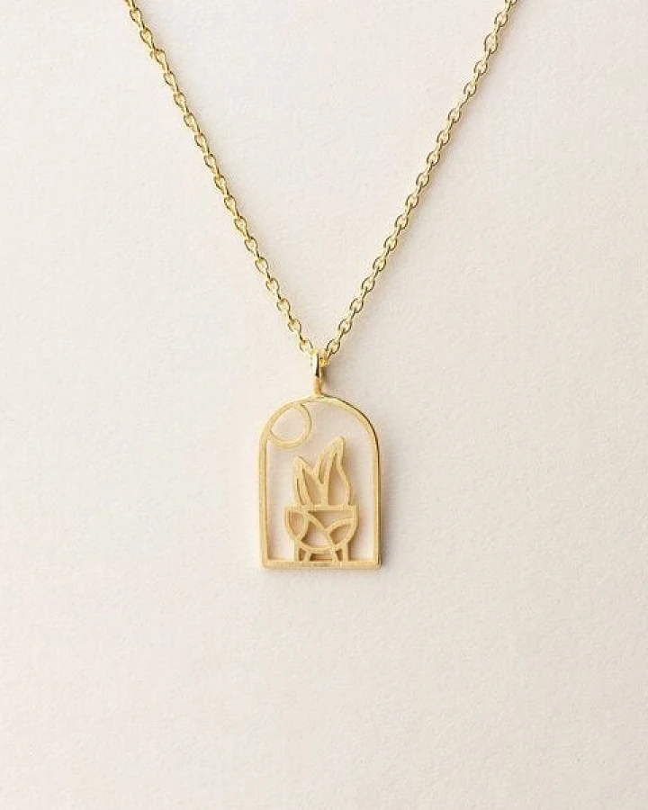 ChristinaPauls Slow jewellery Kette Planta in Silber oder Gold