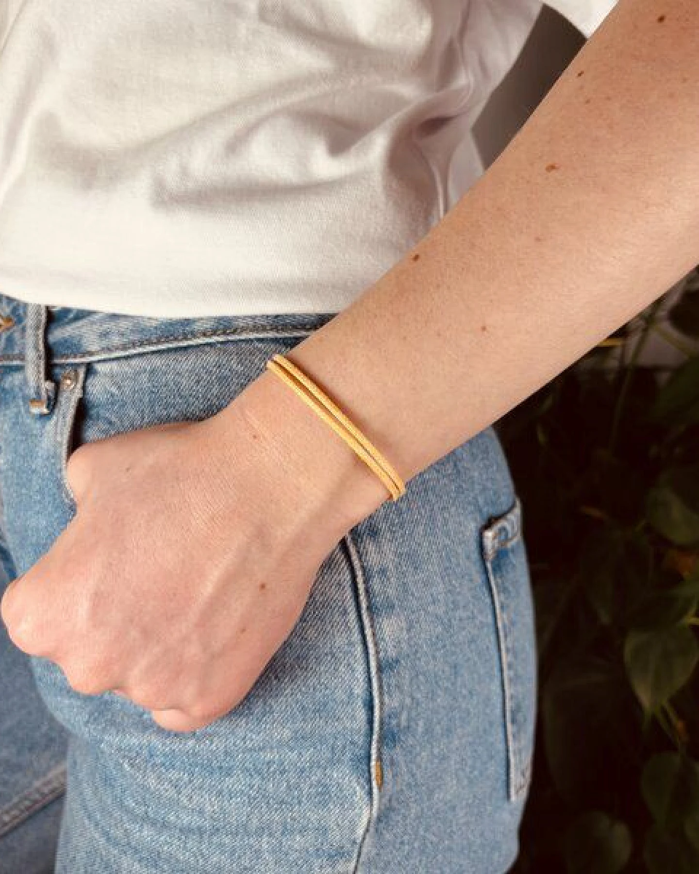 Purewater Upcycling-Armband aus Kiteleinen (Unisex) – Ansicht 2