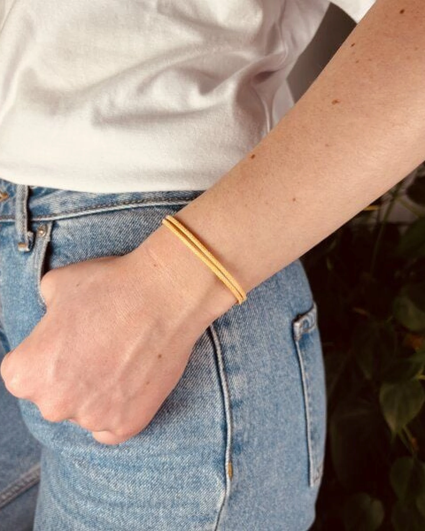 Purewater Upcycling-Armband aus Kiteleinen (Unisex) – Ansicht 2