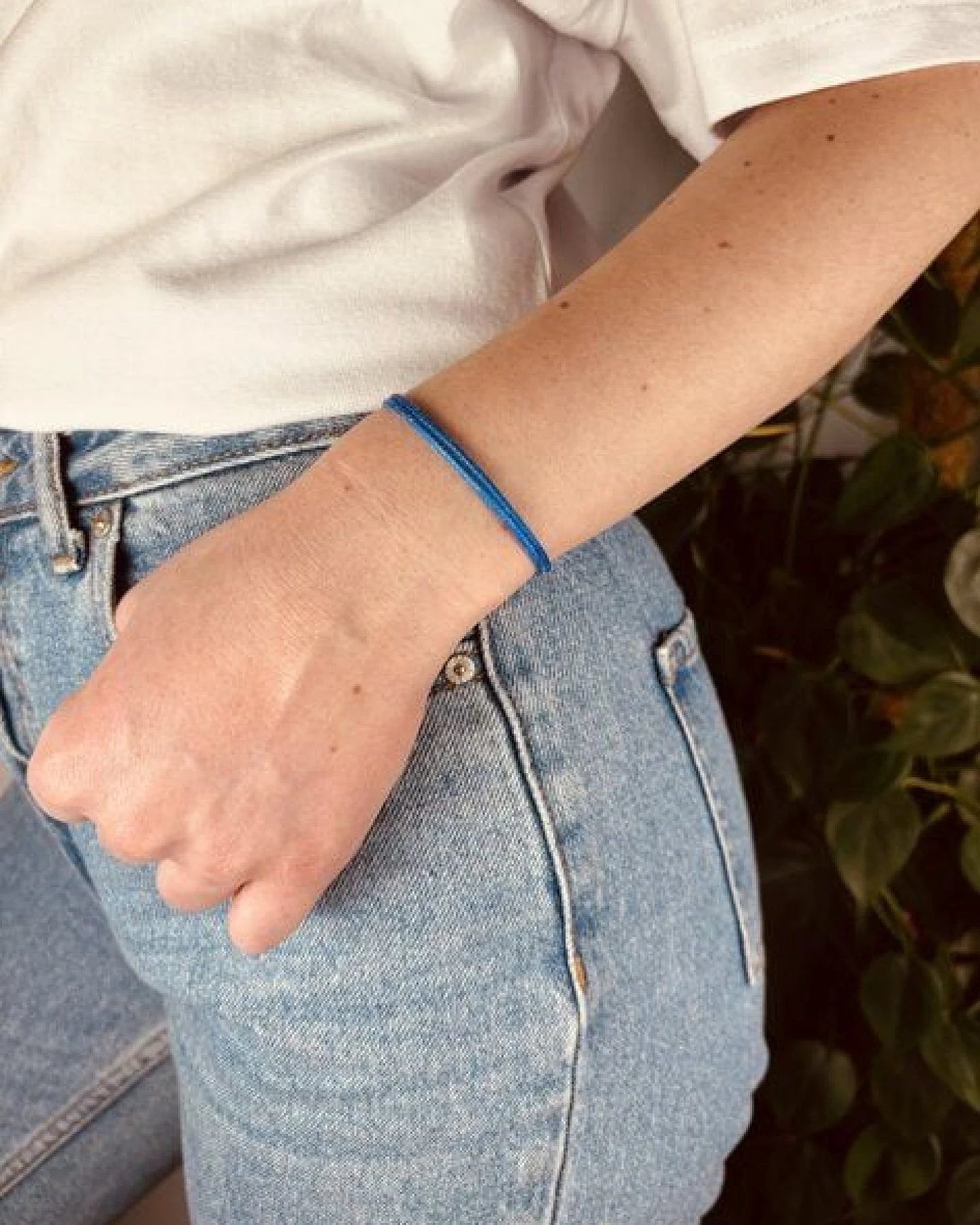 Purewater Upcycling-Armband aus Kiteleinen (Unisex) – Ansicht 2