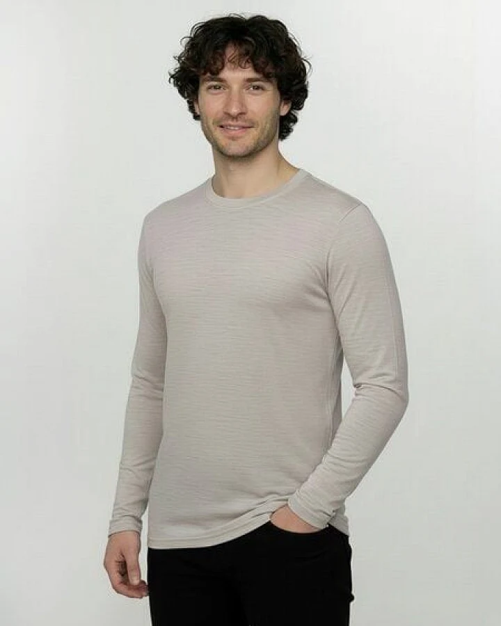GREENBOMB Basic Base - Funktionales Longsleeve aus Merino-Wolle / Fair & Vegan