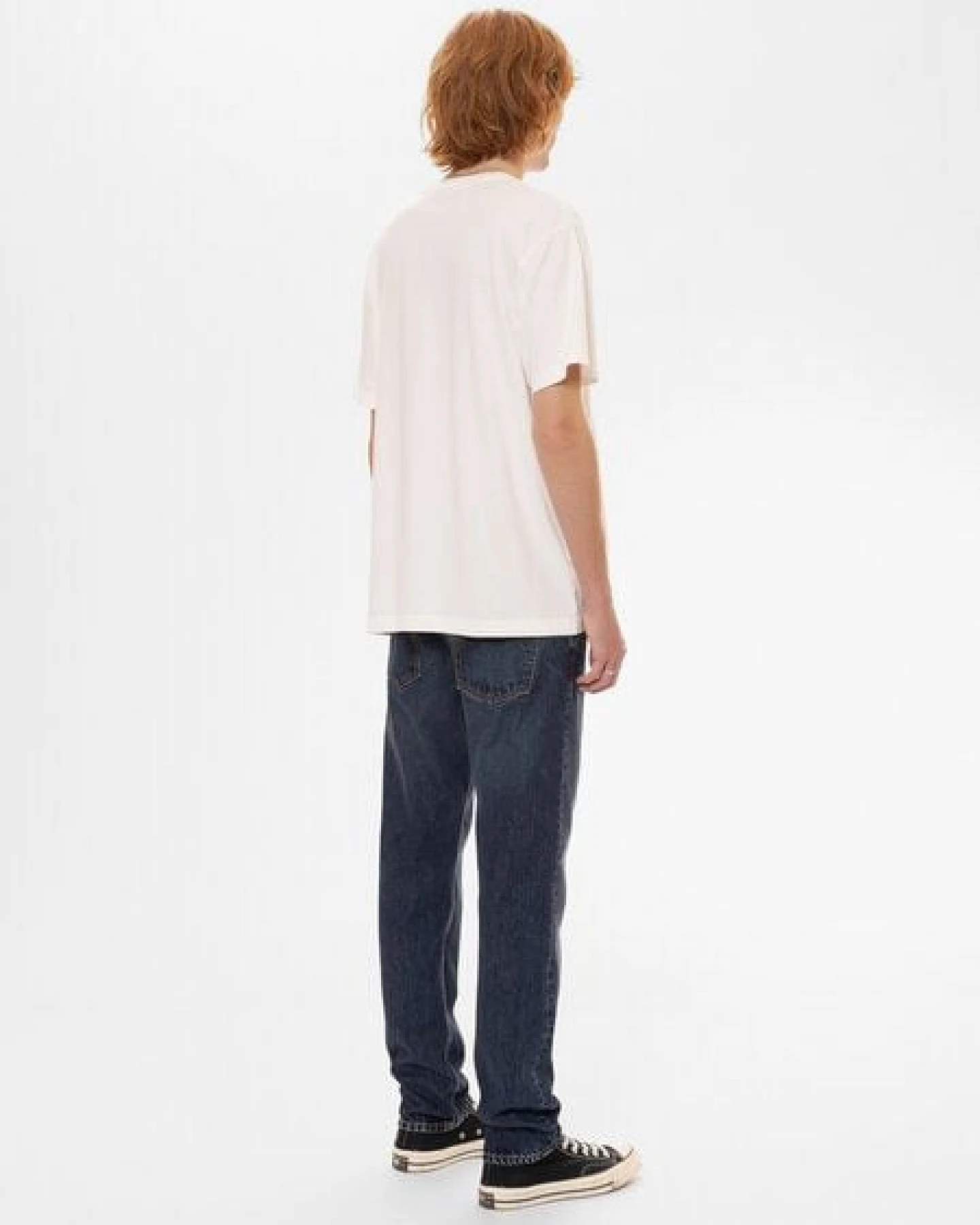 Nudie Jeans Jeans Steady Eddie II Blue Soil – Ansicht 4