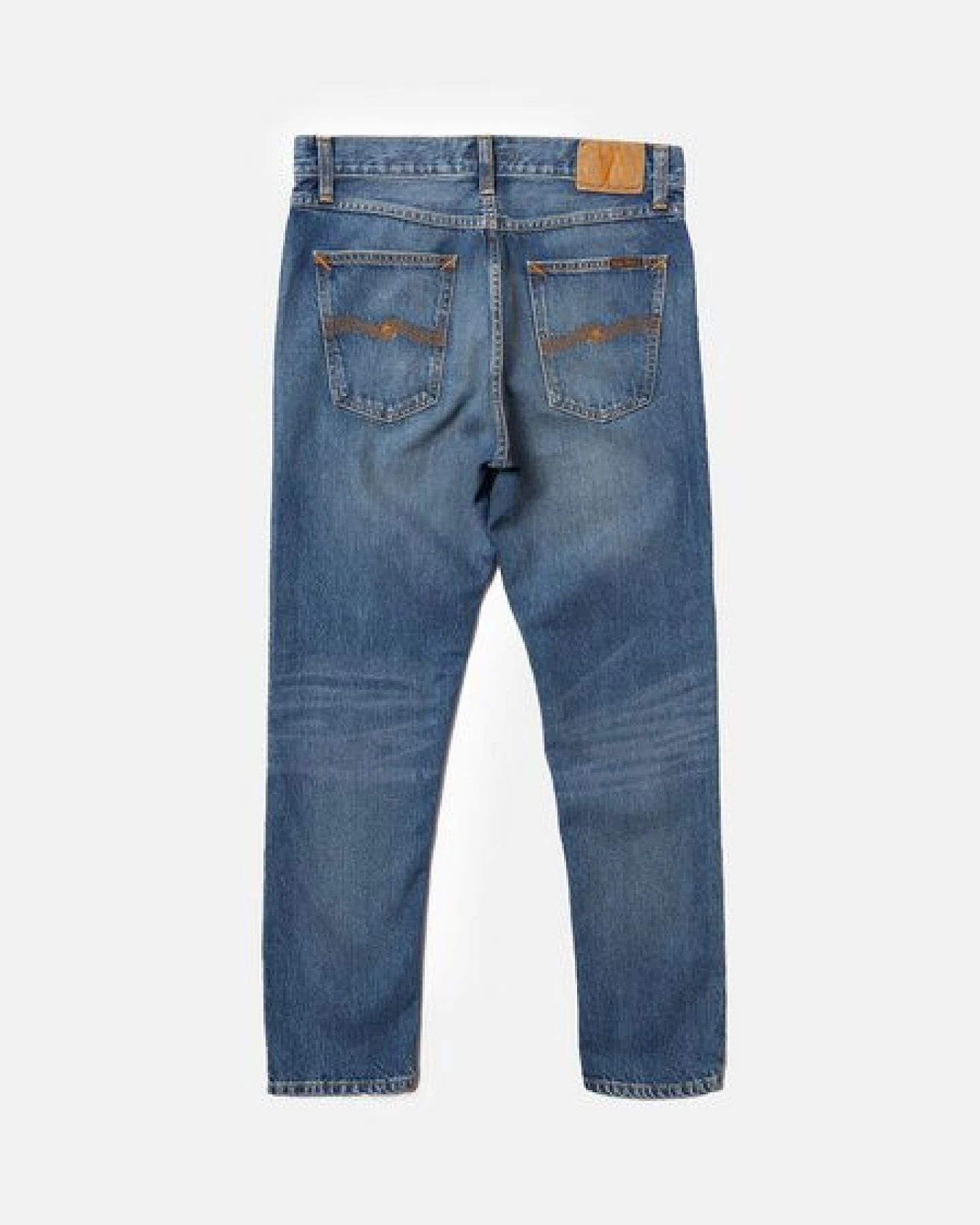 Nudie Jeans Steady Eddie II - Blue Haze – Ansicht 3