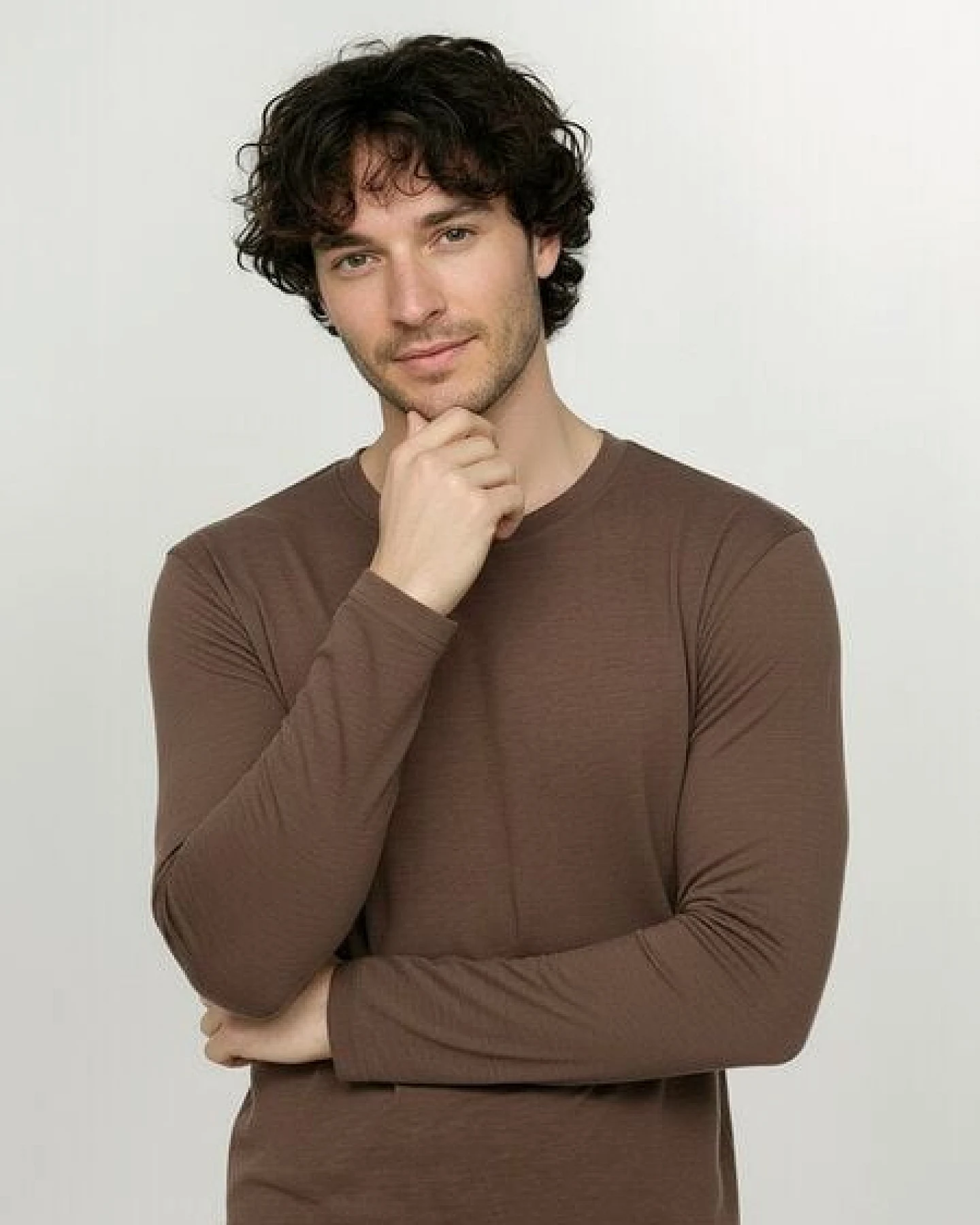 GREENBOMB Basic Base - Funktionales Longsleeve aus Merino-Wolle / Fair & Vegan – Ansicht 2
