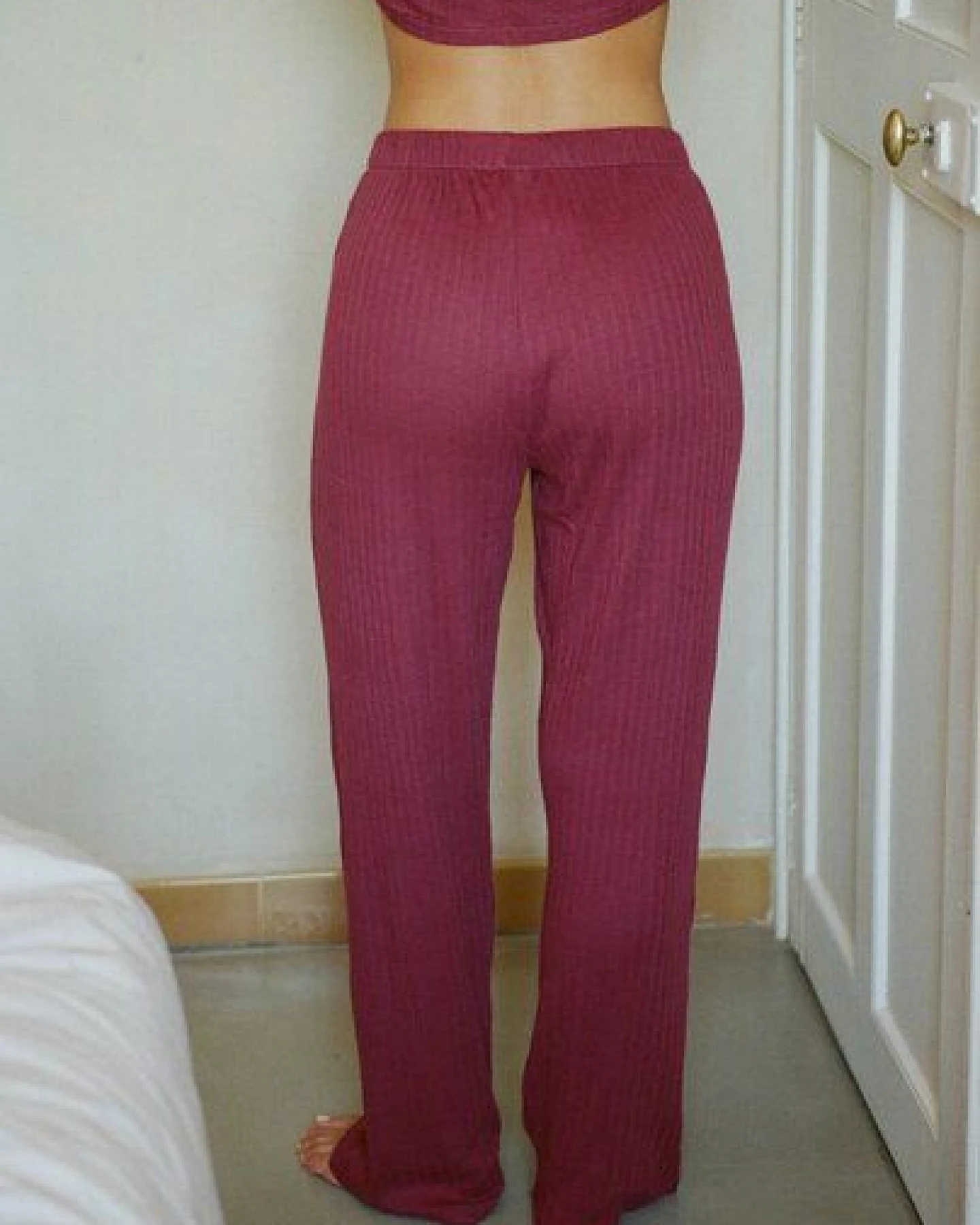 Nénés Hose Maud – Pflaume – Ansicht 3