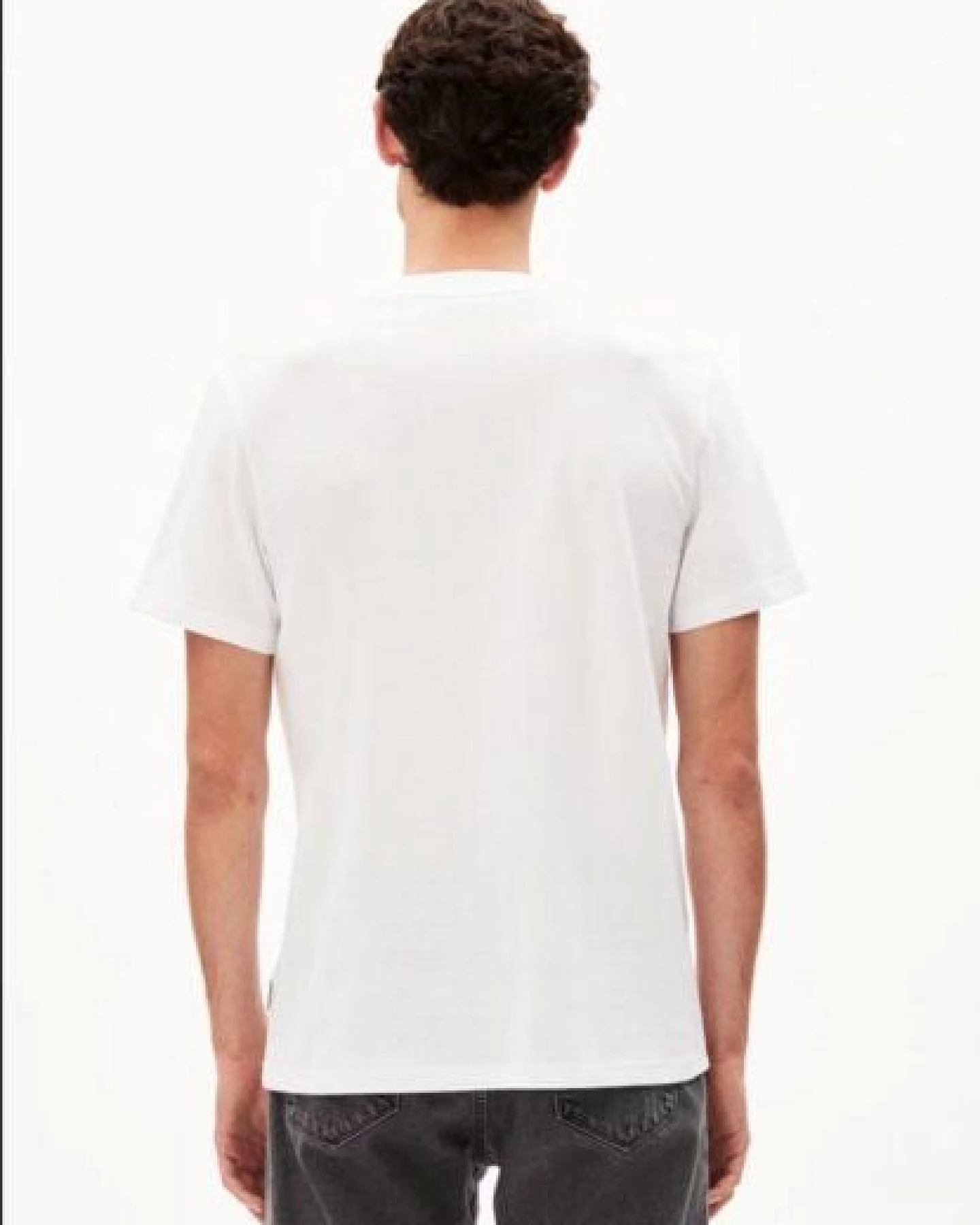 ARMEDANGELS MAARKOS Herren Heavyweight T-Shirt aus recyceltem Baumwoll Mix – Ansicht 4