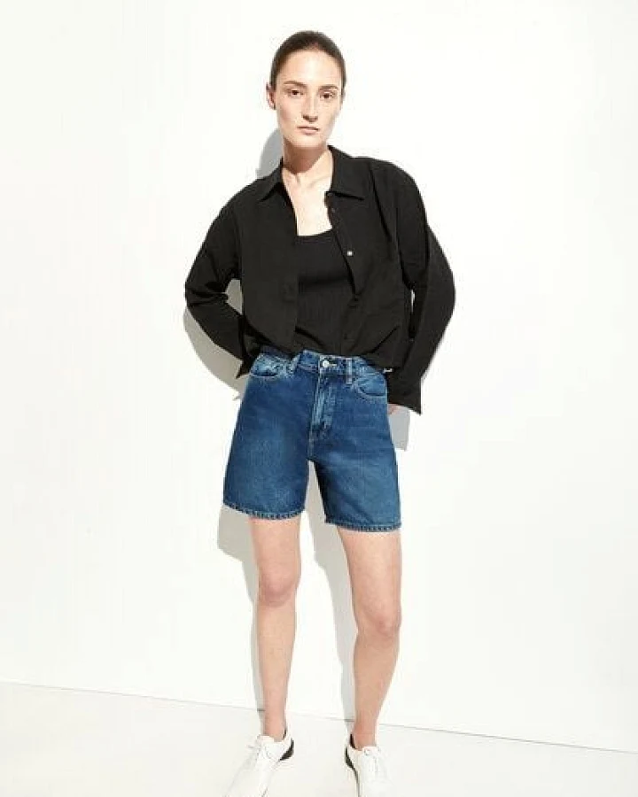ARMEDANGELS SHEAARI Damen Jeans Shorts aus recycelter Baumwolle